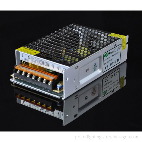 100W Non Waterproof LED Power Supply